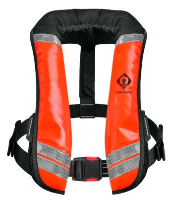 CREWFIT 275N XD WORKVEST WIPE CLEAN ORANGE MANUAL HARNESS