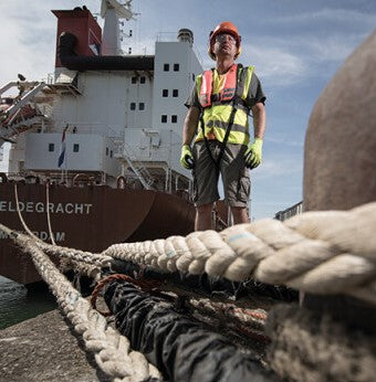 CREWFIT 275N XD WORKVEST WIPE CLEAN ORANGE HAMMAR