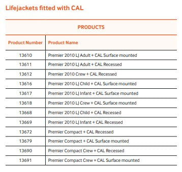 CREWSAVER ALKALINE LIGHT (SOLAS) W/O BRACKET