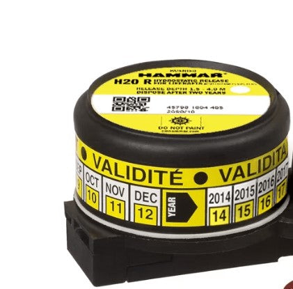 HYDROSATTIC RELEASE - RAFTS - NSCV/SOLAS