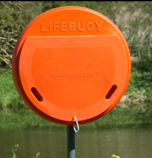 LIFEBUOY CABINET COVER with ROPE